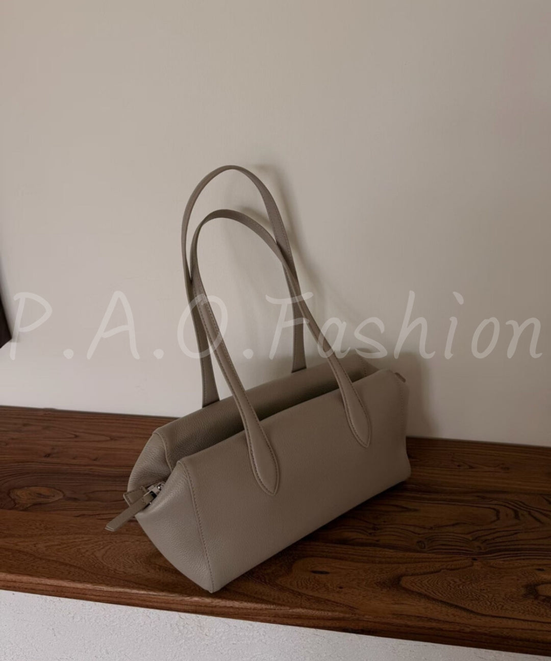 Minimalist Genuine Leather Shoulder Bag