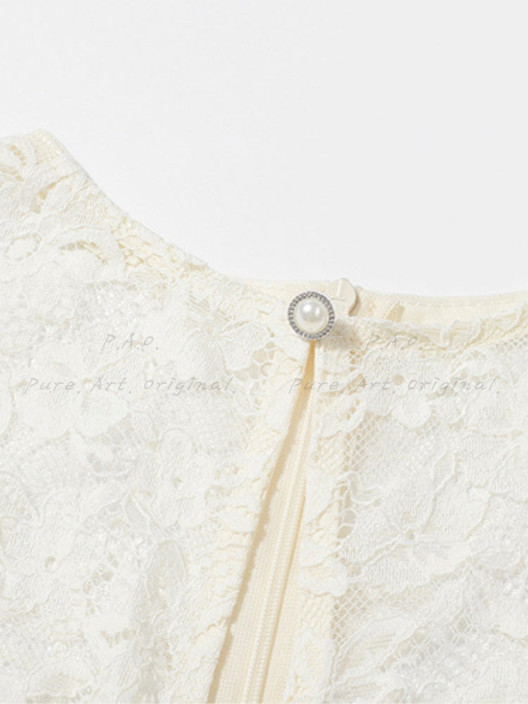 Lace Aura Midi Dress