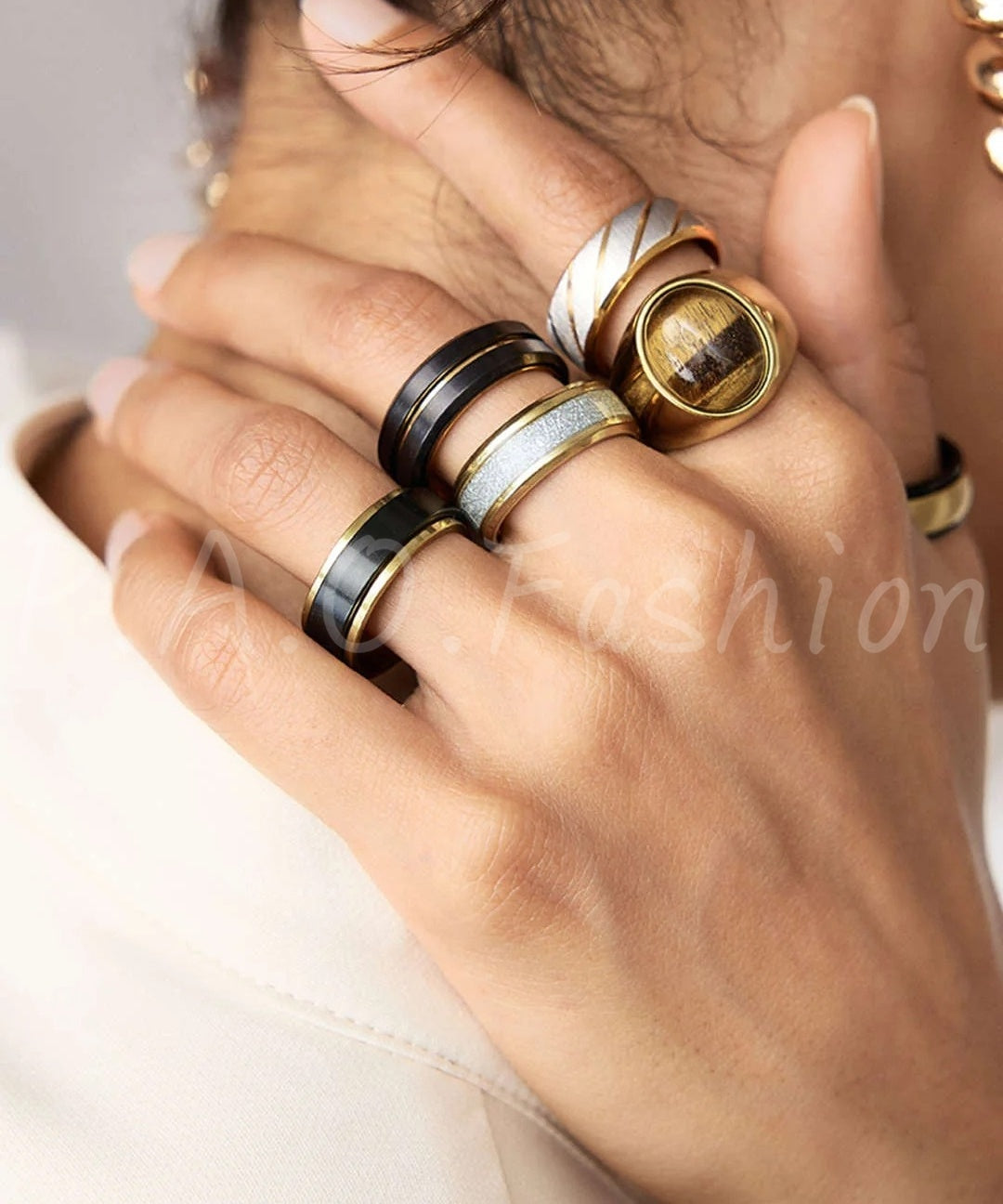 Irregular Alloy Statement Rings