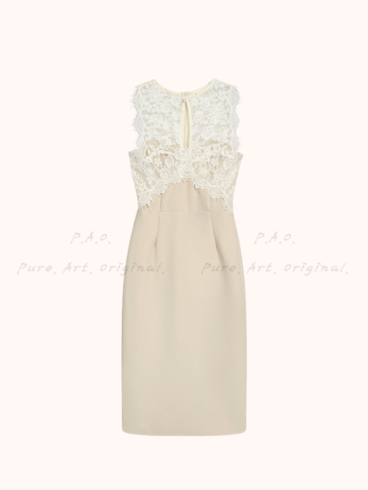 Lace Aura Midi Dress