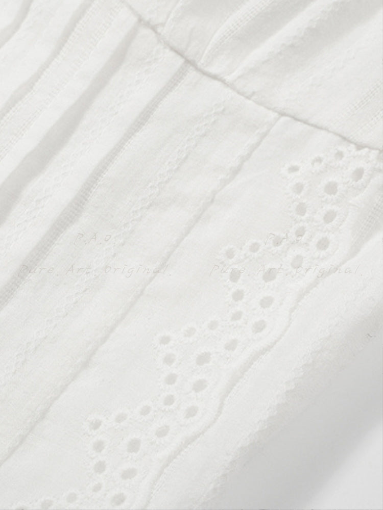 Lace Trim Tie-Front Cami