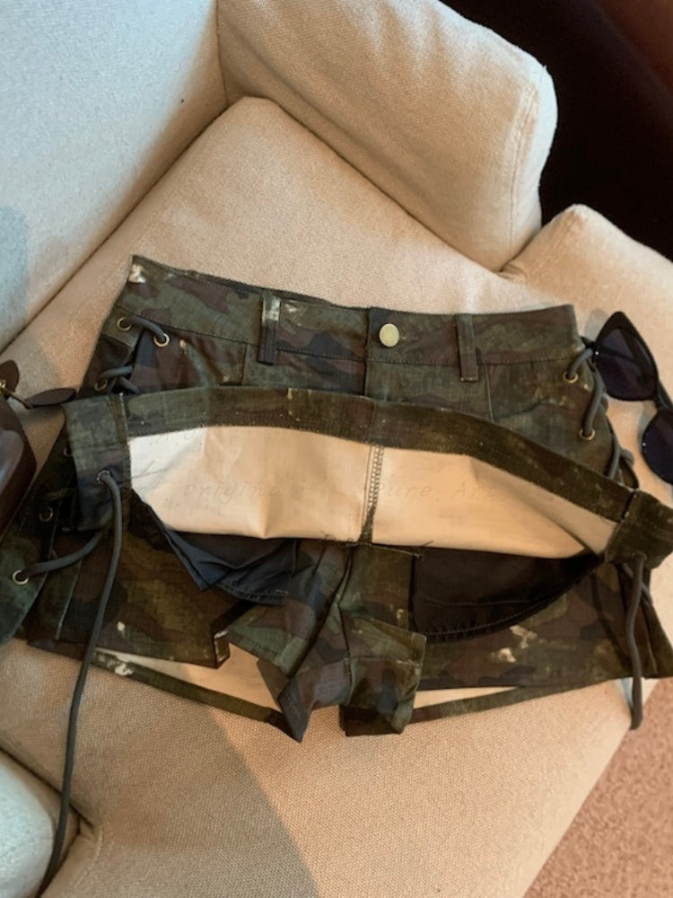 Utility A-Line Mini Skort