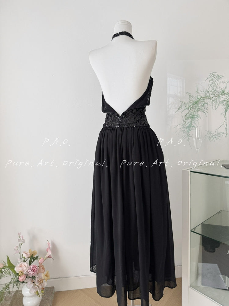 NOIR HALO GOWN