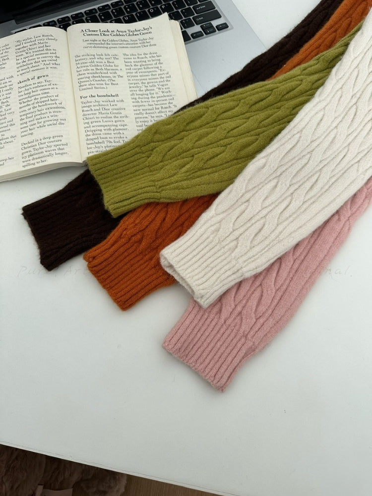 High-Neck Knit Mini Dress with Belt