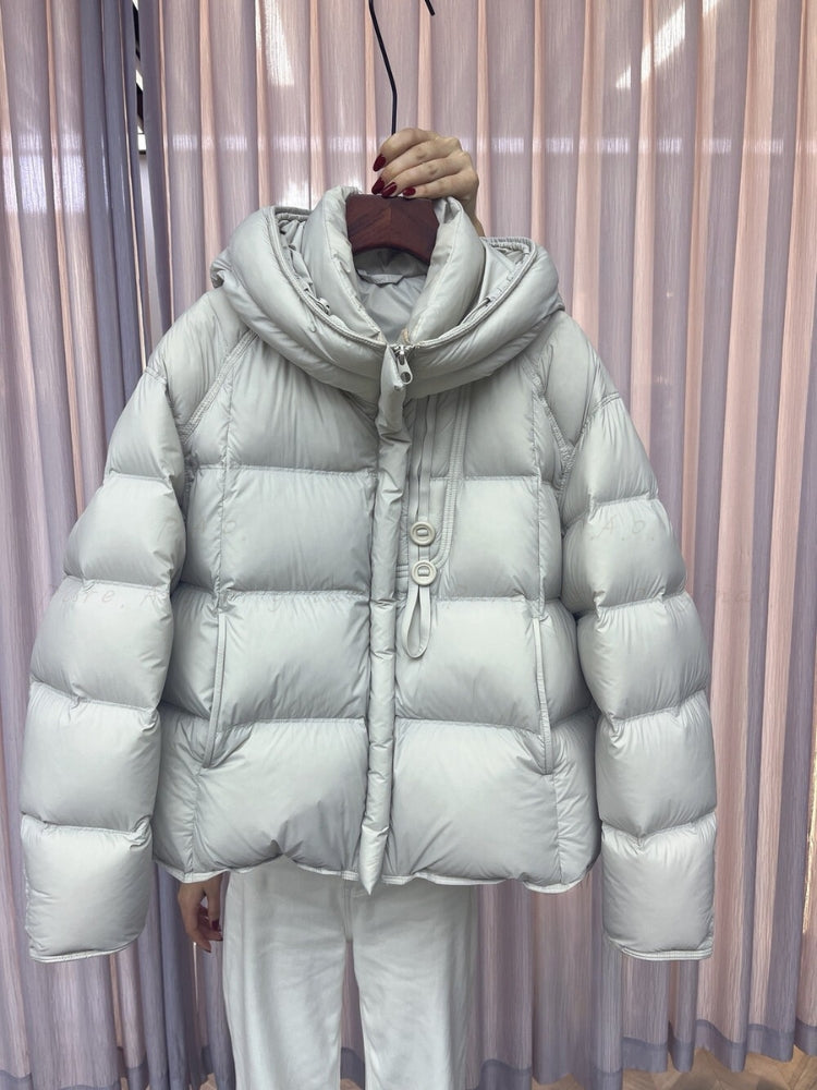 Casual Hooded Down Jacket