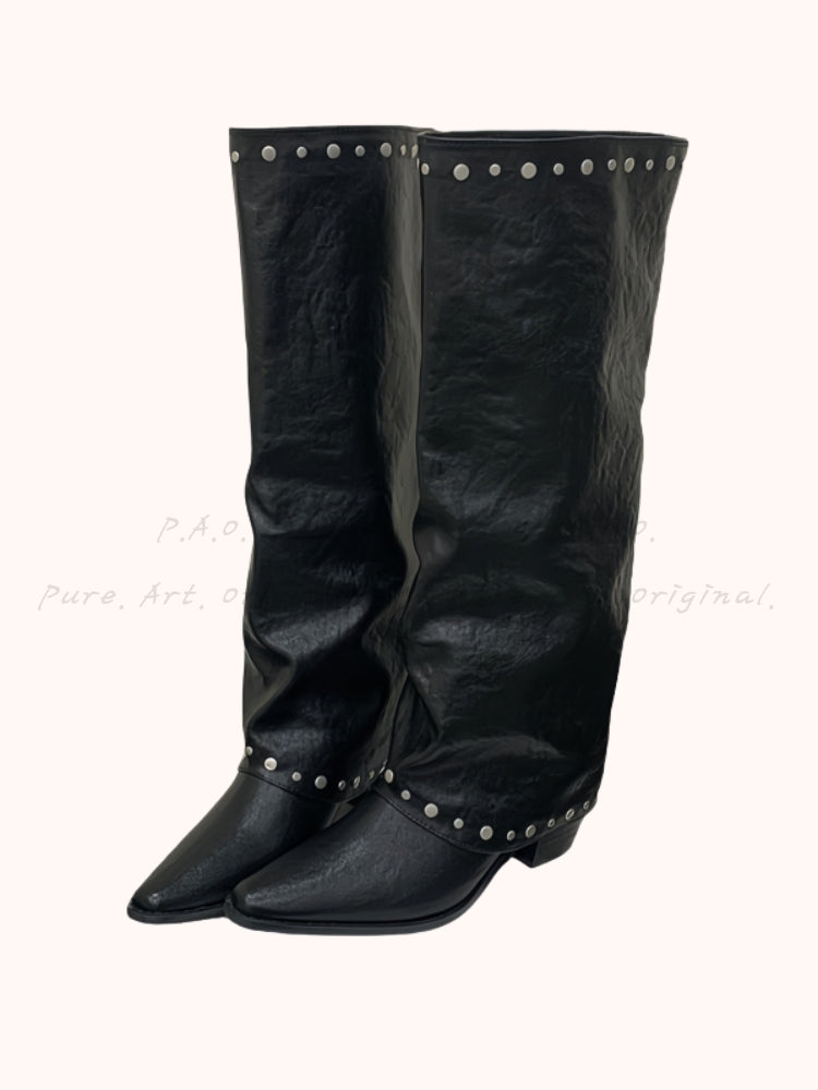 ASTRA STUD BOOTS