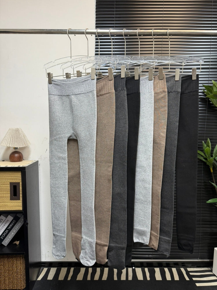Thermal Fleece-Lined High-Waist Leggings