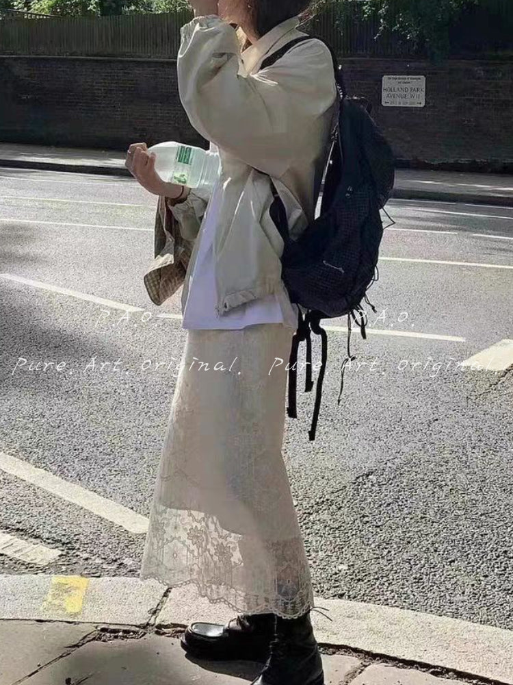 Lightweight Stand Collar Zip-Up Jacket