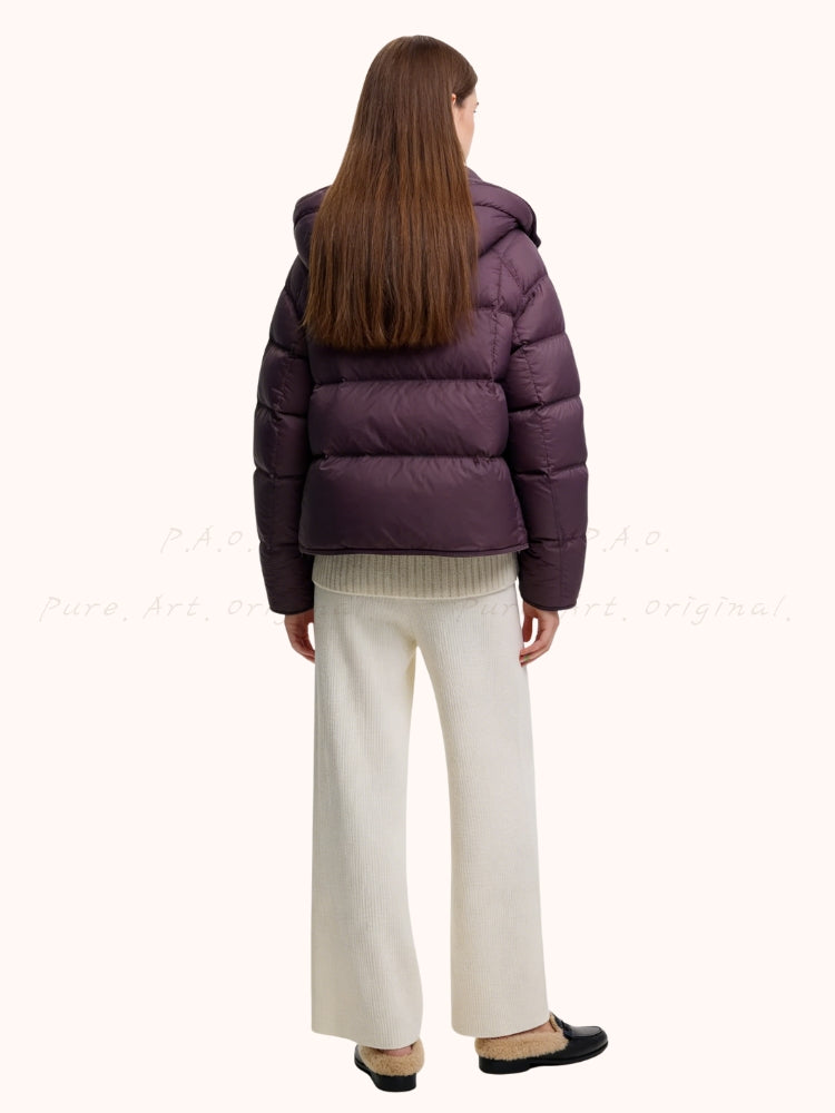 Casual Hooded Down Jacket