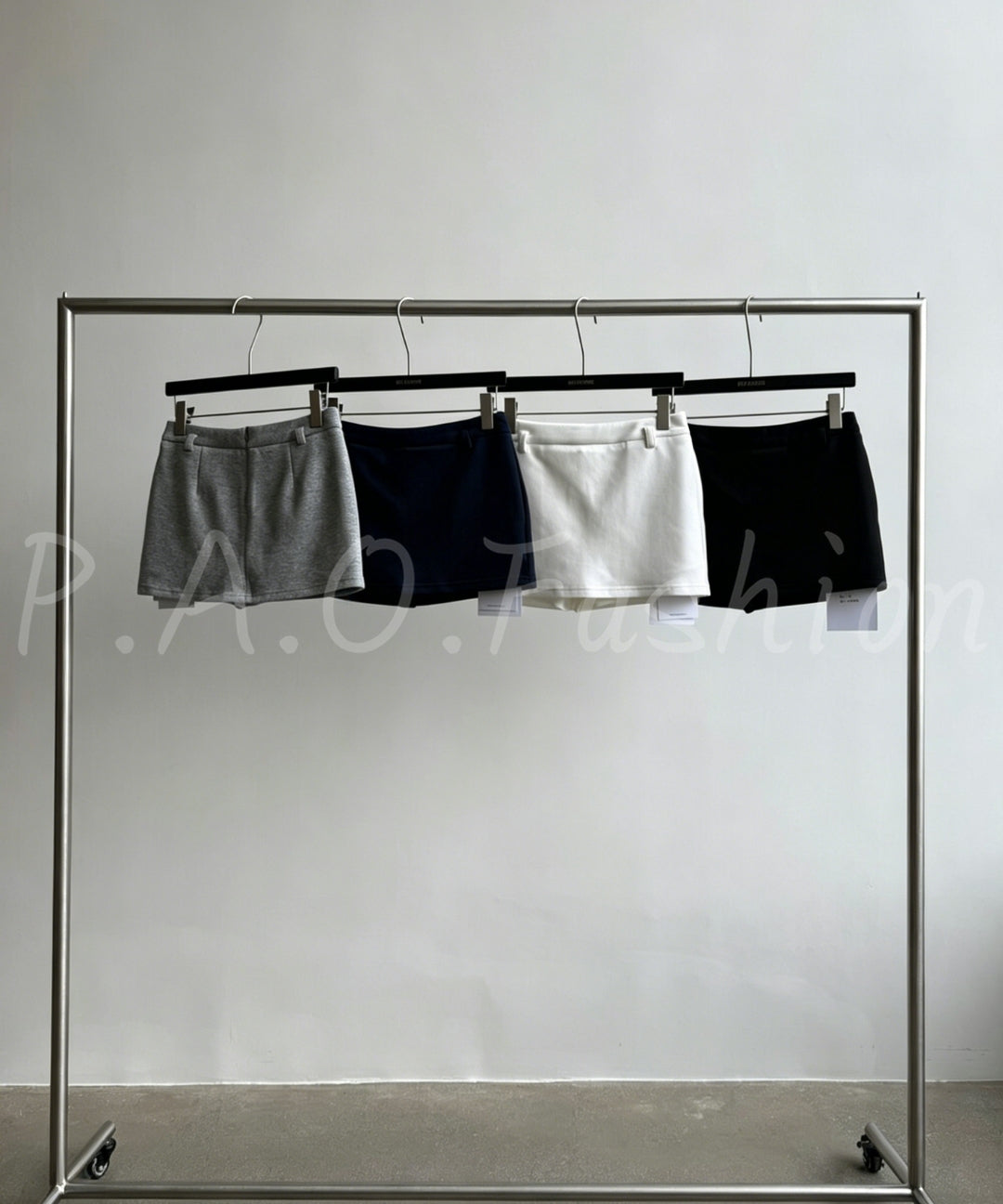 High-Waisted A-Line Mini Skirt