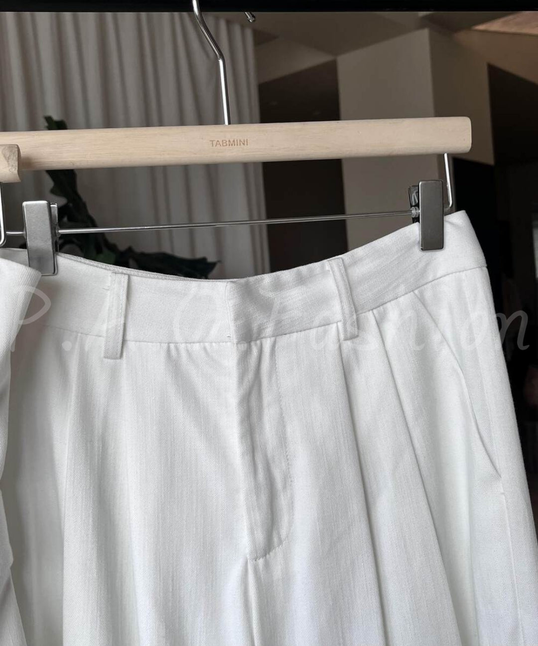 Strapless Belted Wide-Leg Pants Set[Available Now]