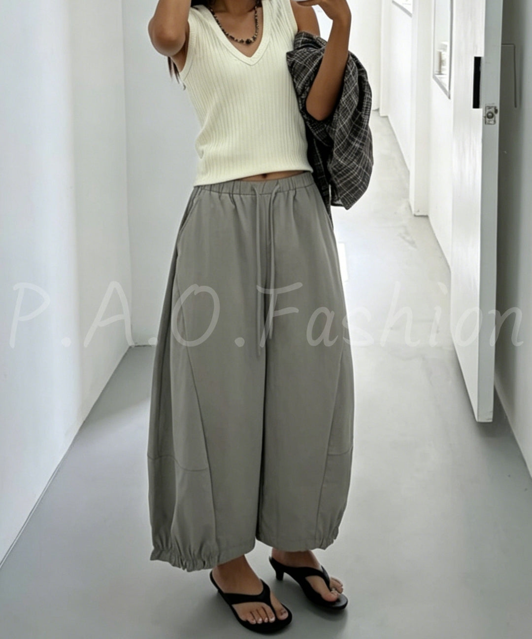 Relaxed Balloon Fit Pants[Available Now]