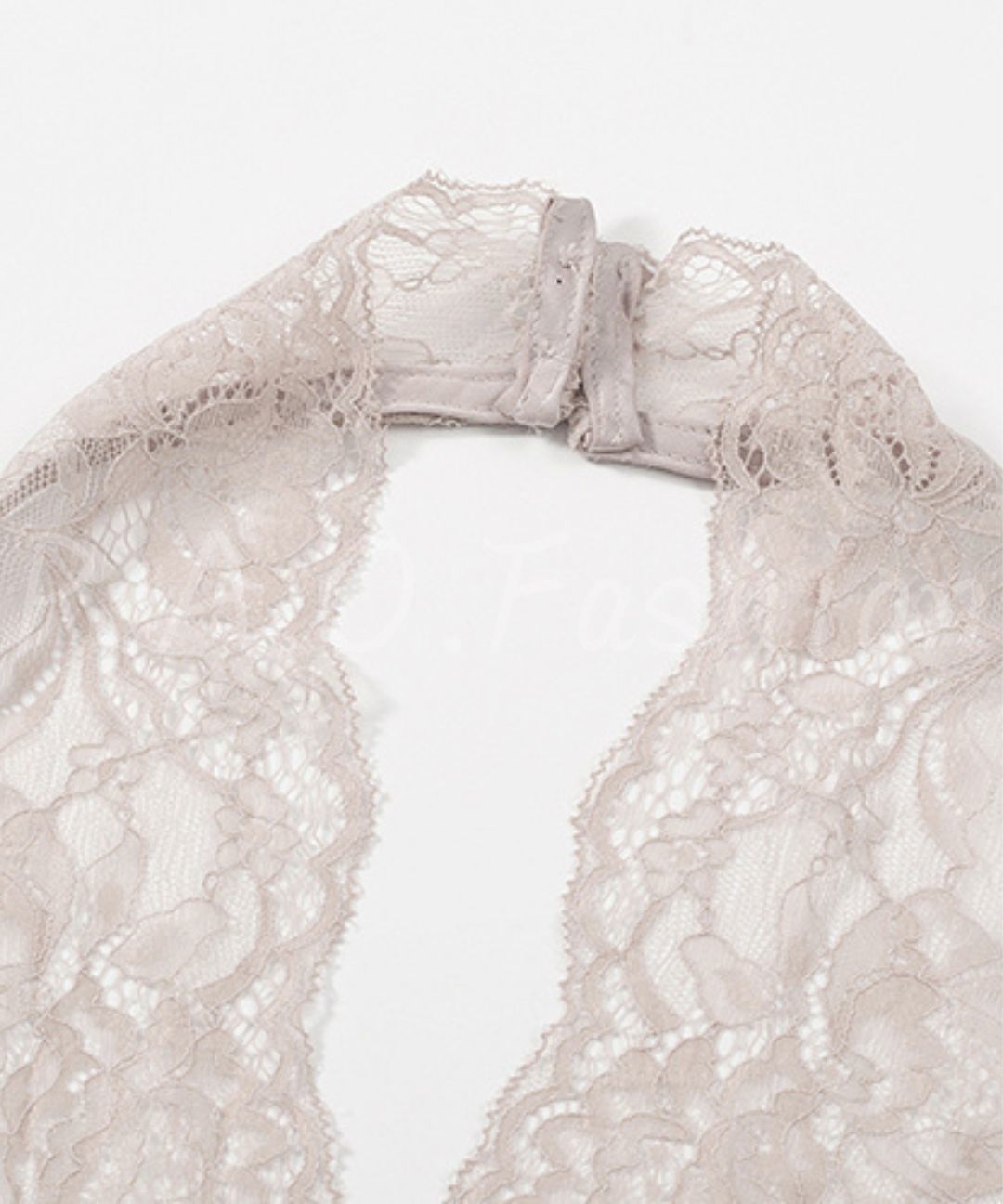 Lace Satin Halter Top