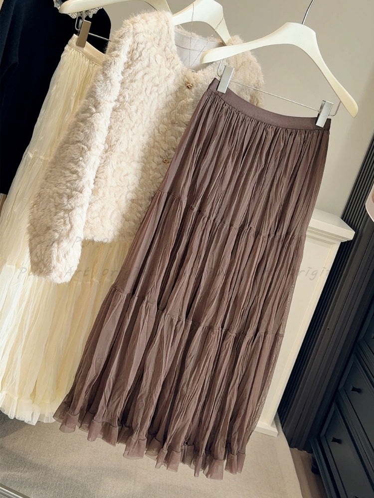 AMARA PLEATED SKIRT