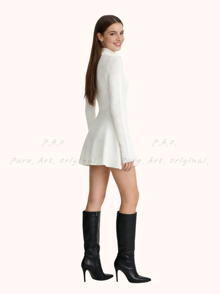 Urban Flow Knit Dress