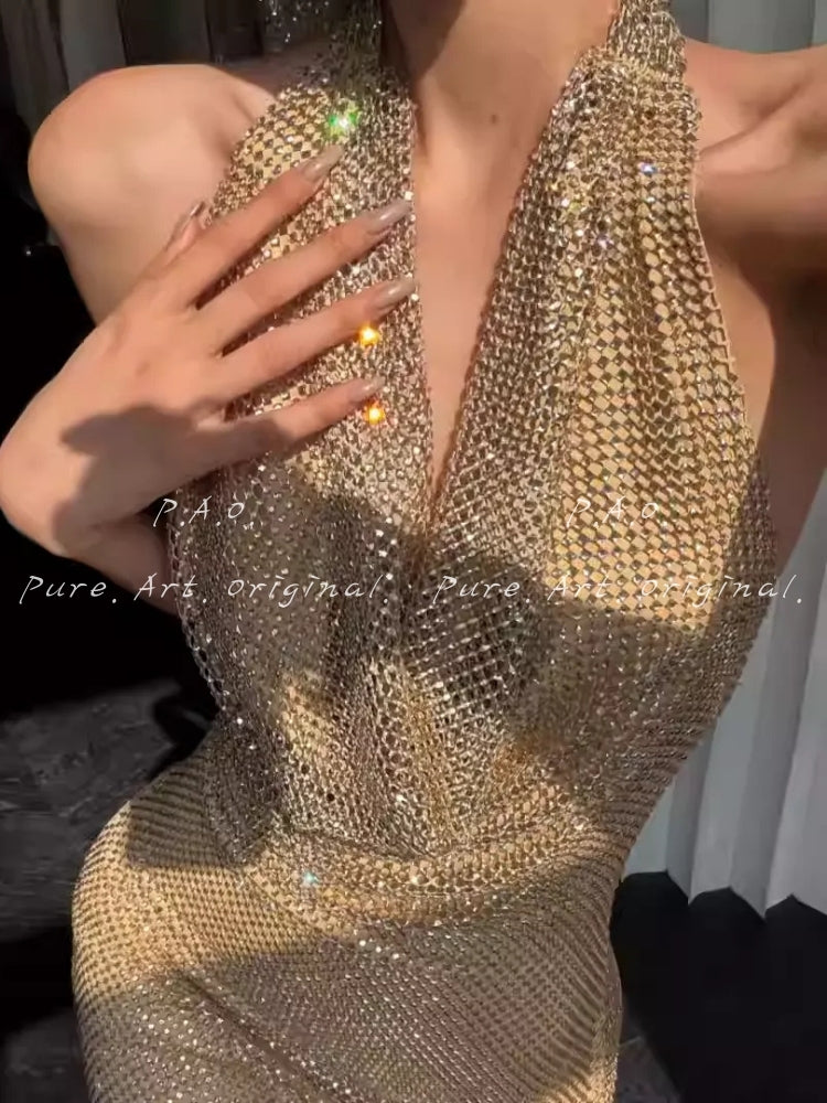 GILDED HOLLYWOOD DRESS