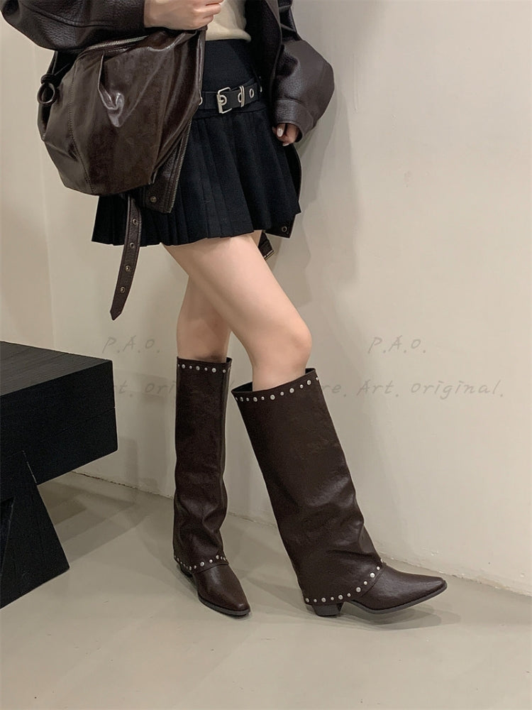 ASTRA STUD BOOTS