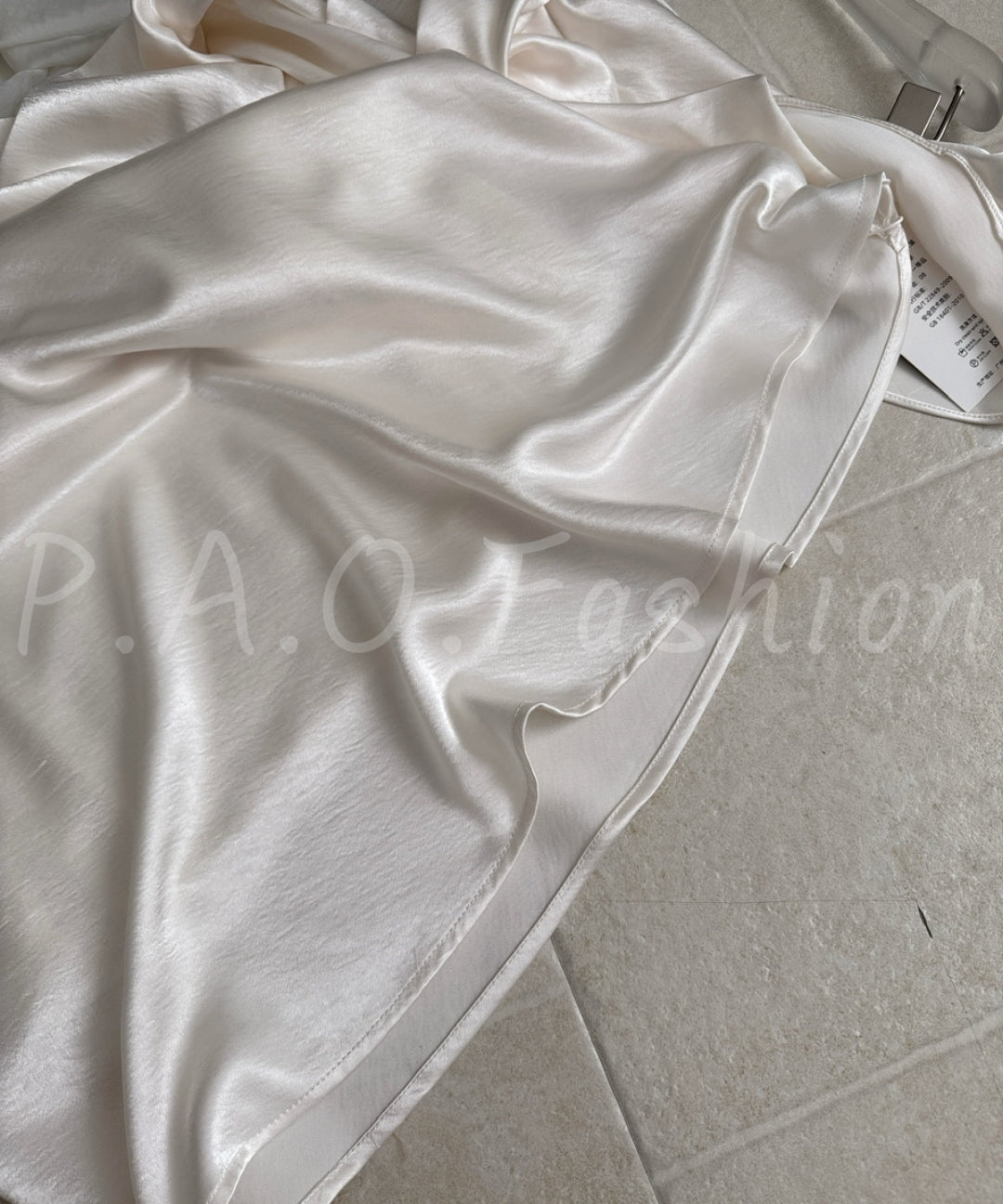 One-Shoulder Satin Draped Mermaid Dress[Available Now]