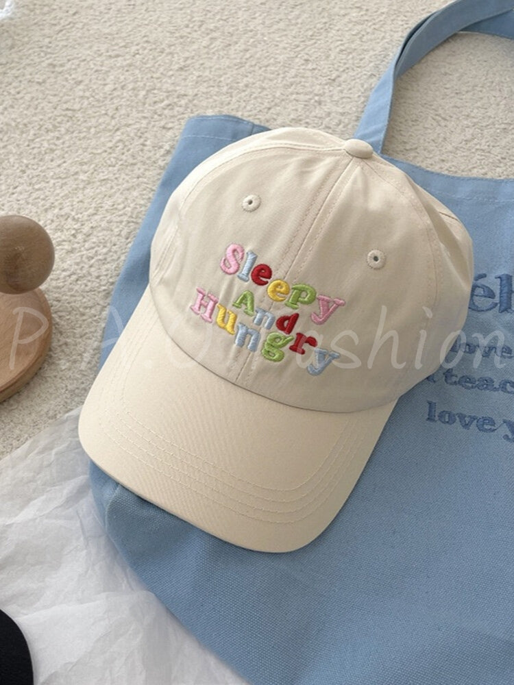 Washed Cotton Embroidered Baseball Cap