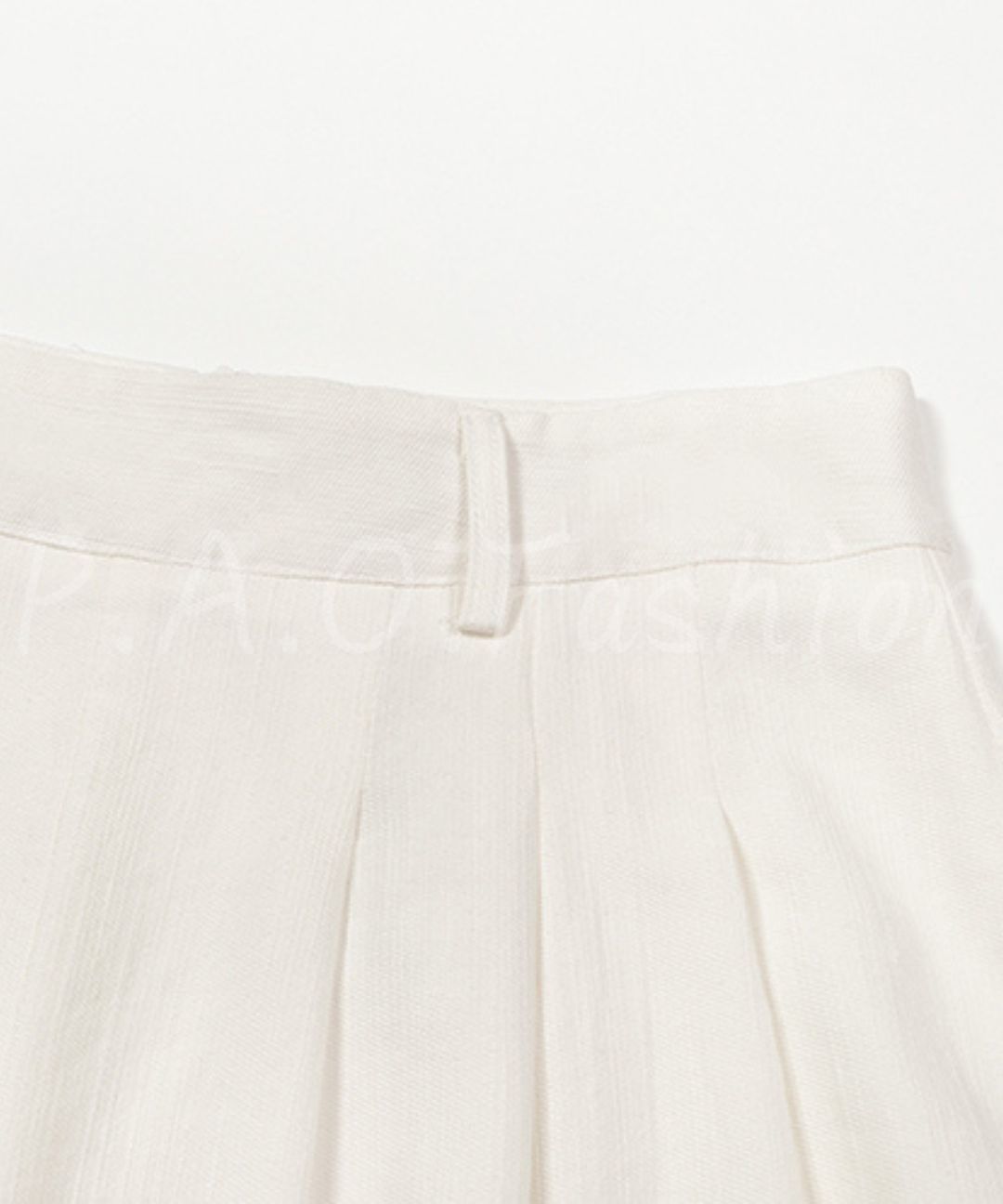 Tie-Back Shirt & Wide-Leg Pants Set