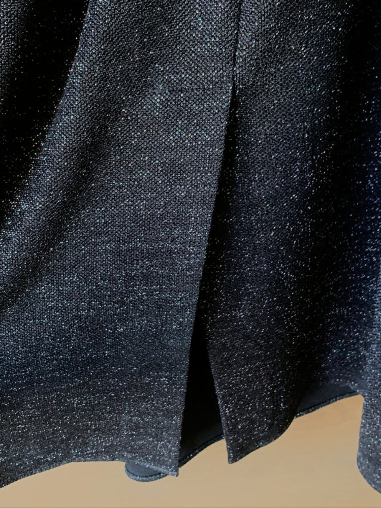 Holiday Noir Midi Dress