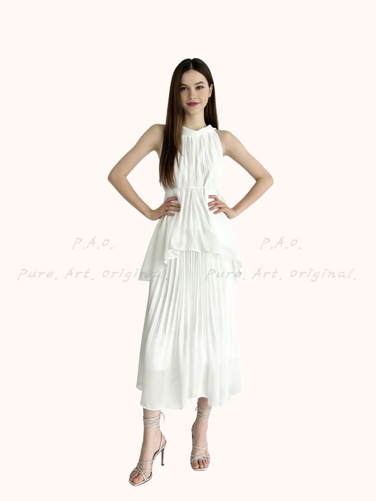 ELIO RUCHED SET DRESS